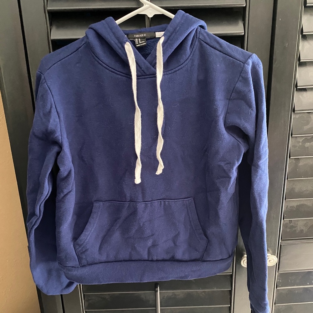 Blue hoodie Forever 21